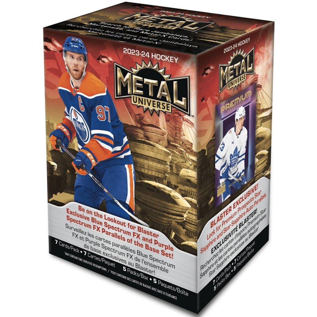 Amazon.com: Upper Deck Skybox Metal Universe 2023-24 Hockey Card